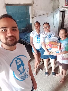 GCML doa 175 cestas alimenticias para familias carentes