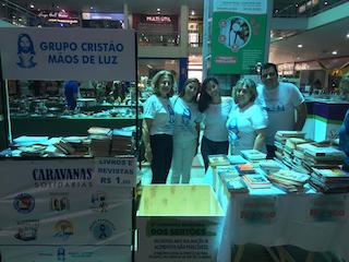 Grupo Cristão Mãos de Luz recebe livros de literatura novos…